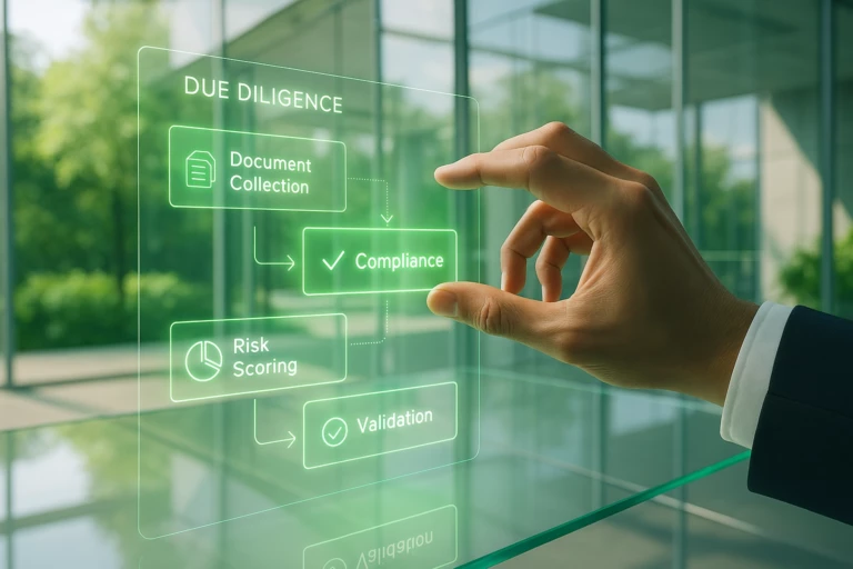 Optimiser la productivité grâce à la due diligence automatisée