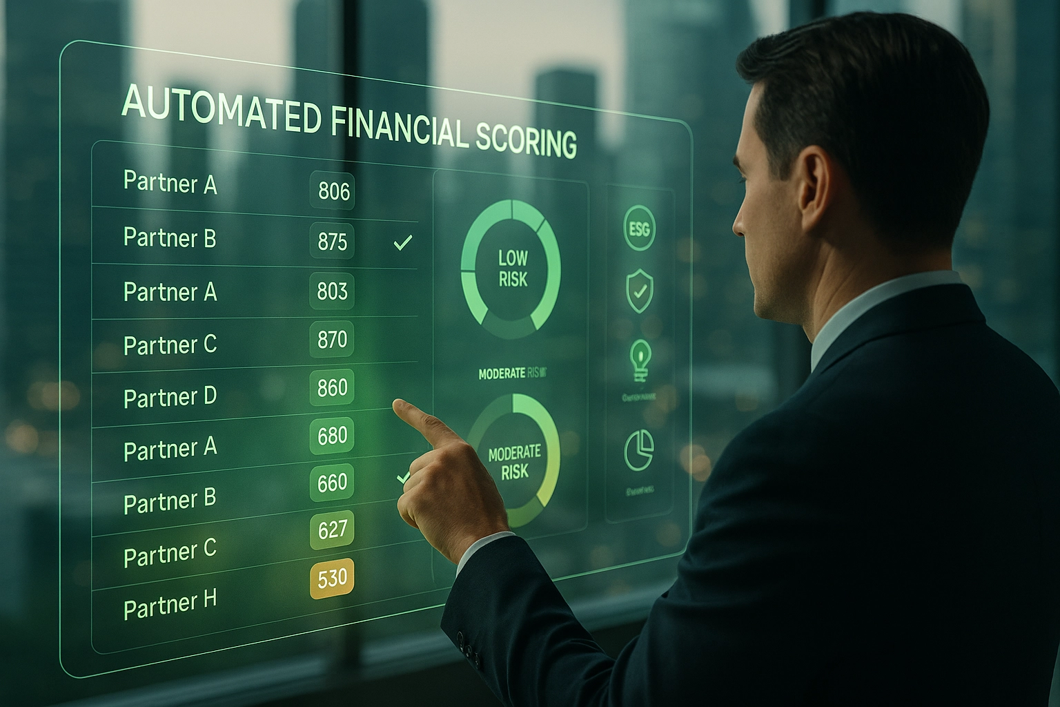 Scoring financier automatisé : optimiser l’évaluation des tiers